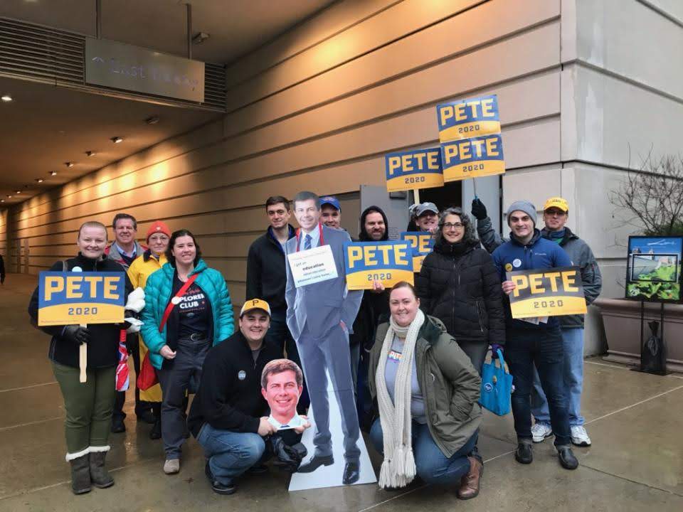 Western Pa. Volunteers for Pete Buttigieg